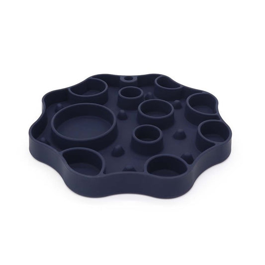 2-in-1 Silicone Pet Lick Mat & Double Bowl, 6 Colors, By GAVPEPY image 1 - main.jpg