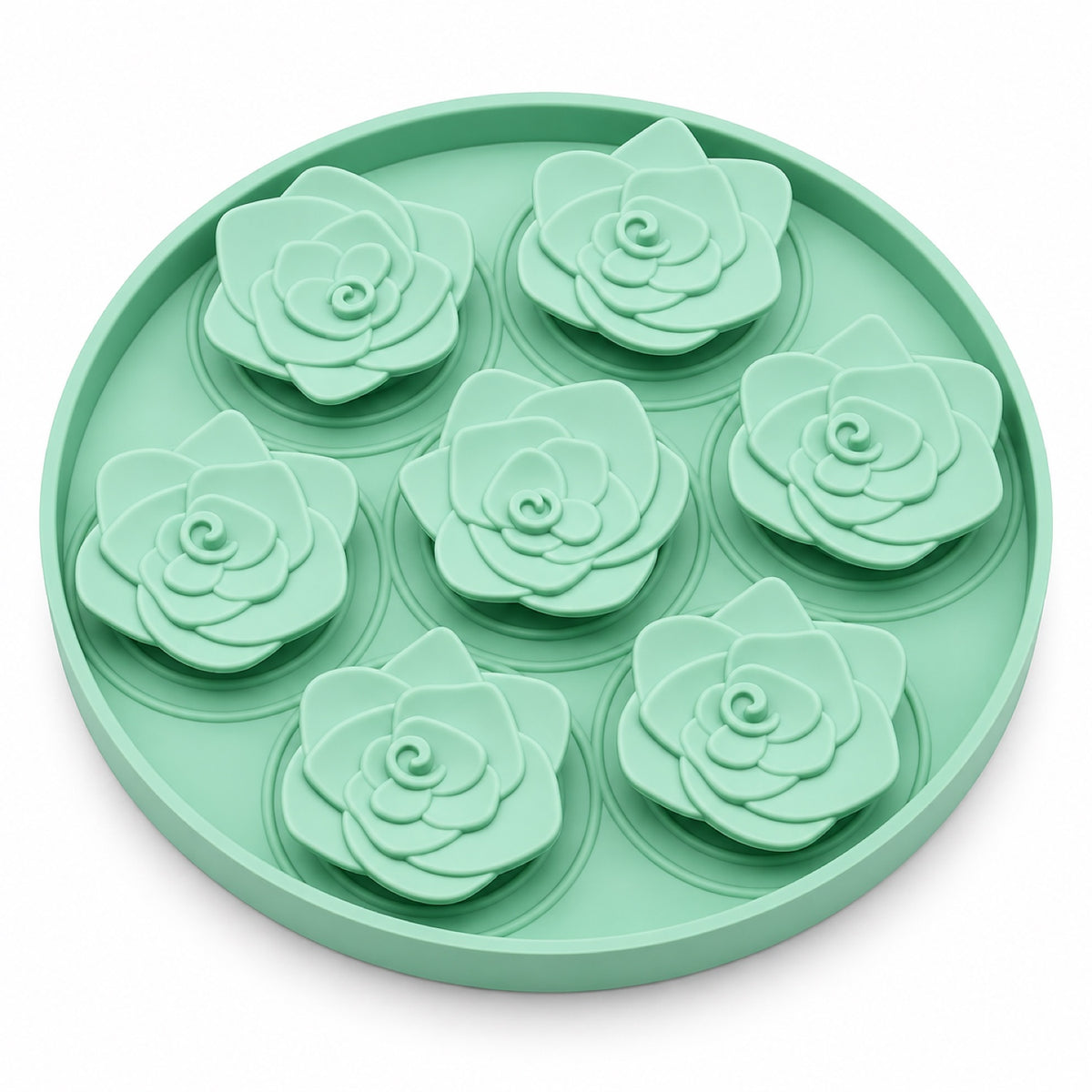 Four-Leaf Clover Silicone Pet Lick Mat, 2 Shapes, By GAVPEPY image 1 - main.jpg