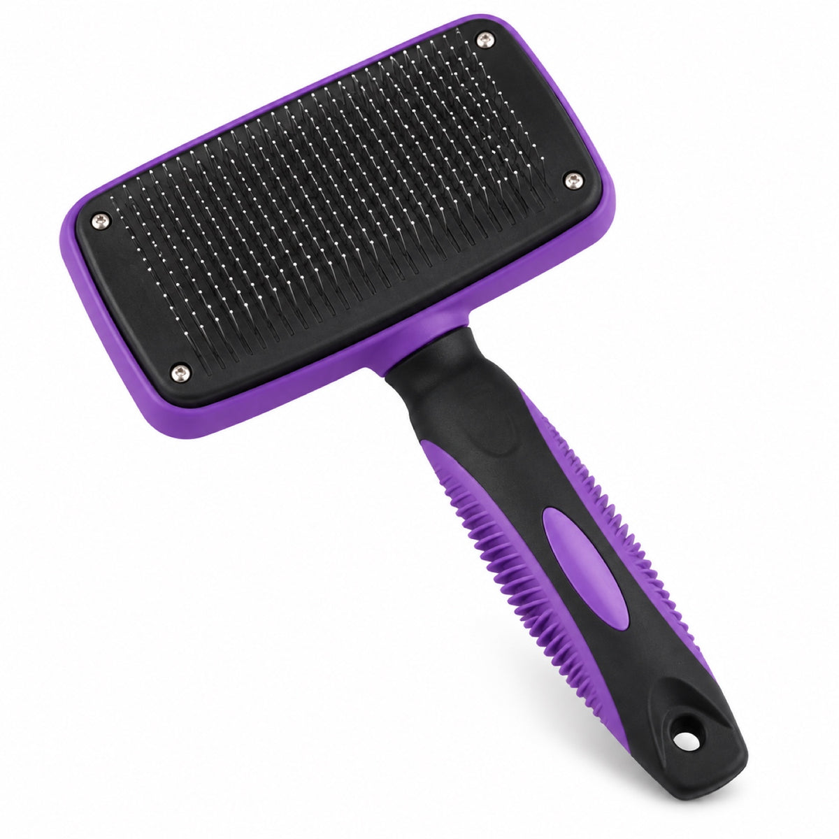 One-Touch Pet Slicker Brush, 4 Colors, By GAVPEPY image 1 - main.jpg