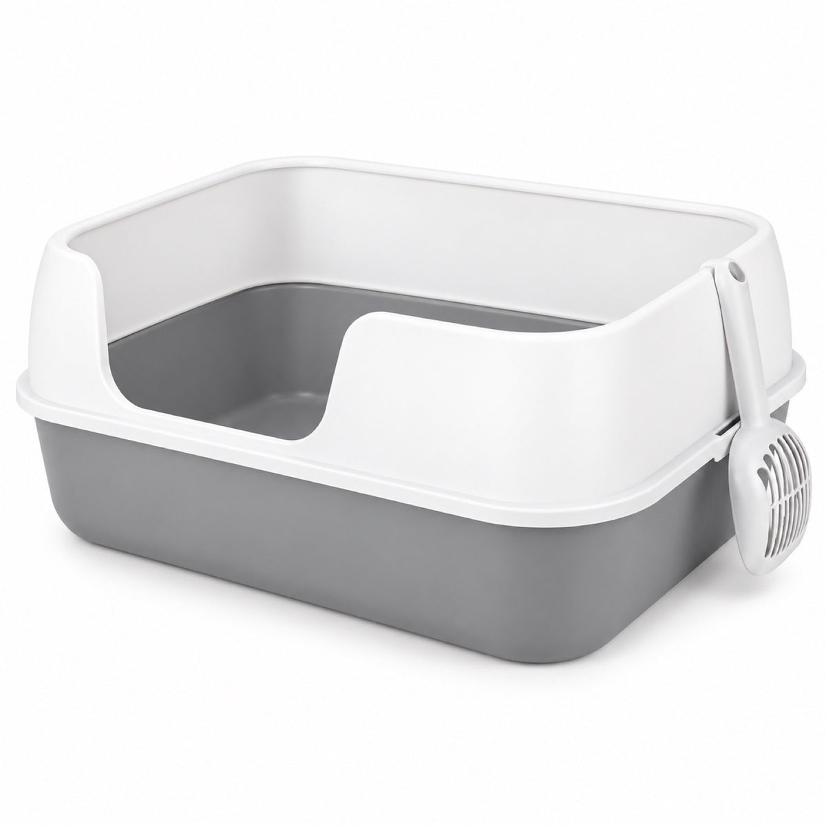 GAVPEPY High-Sided Cat Litter Box, 3 Options image 1 - main.jpg