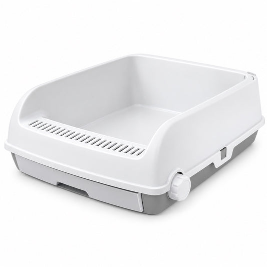 GAVPEPY High-Sided Cat Litter Box image 1 - main.jpg