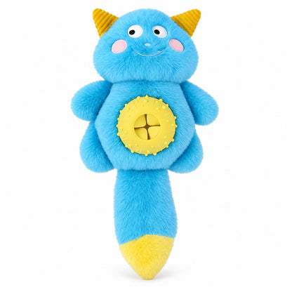 Plush Monster Treat-Dispensing Dog Toy, 3 Colors, By GAVPEPY image 1 - main.jpg