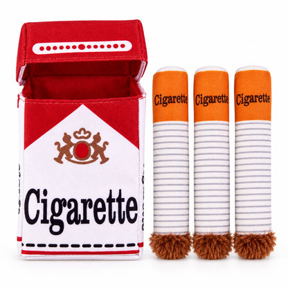 Plush Cigarette Squeaky Dog Toy, 2 Options, By GAVPEPY image 1 - main.jpg