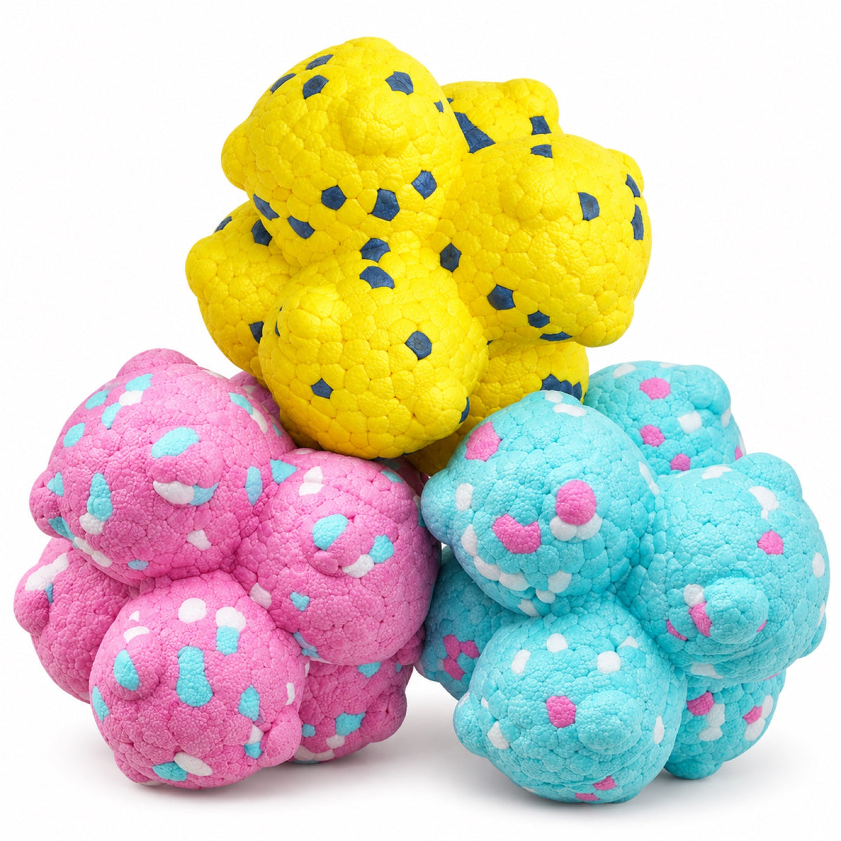 ETPU Molecular Ball Dog Toy, 3 Colors, By GAVPEPY image 1 - main.jpg