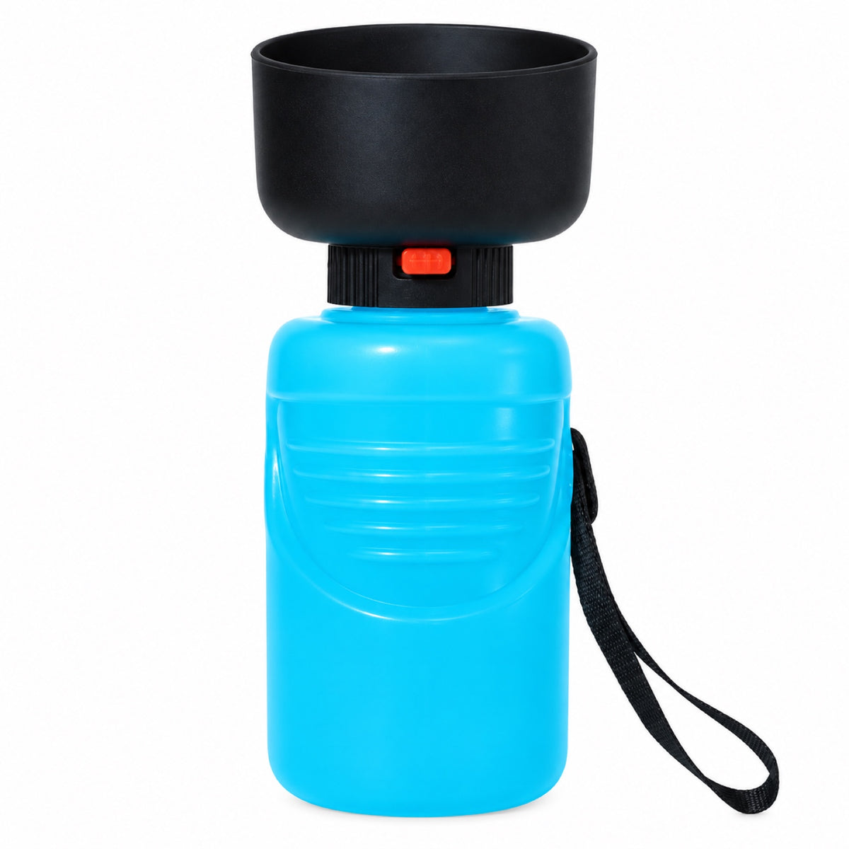 Squeeze-Flow Silicone Pet Water Bottle, 520 or 650 mL, By GAVPEPY image 1 - main.jpg