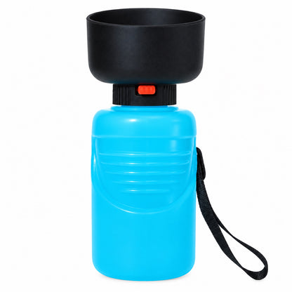 Squeeze-Flow Silicone Pet Water Bottle, 520 or 650 mL, By GAVPEPY image 1 - main.jpg