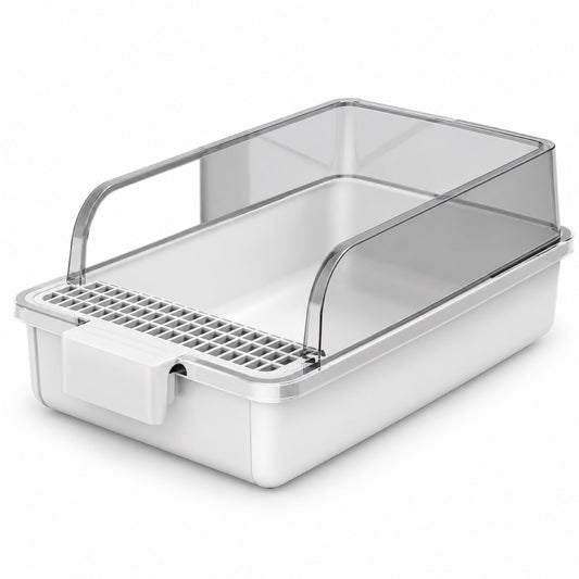 GAVPEPY High-Sided Cat Litter Box, 3 Options image 1 - main.jpg